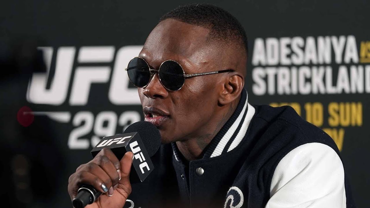 Israel Adesanya Refuses to Answer Questions at UFC 293 Press Conference