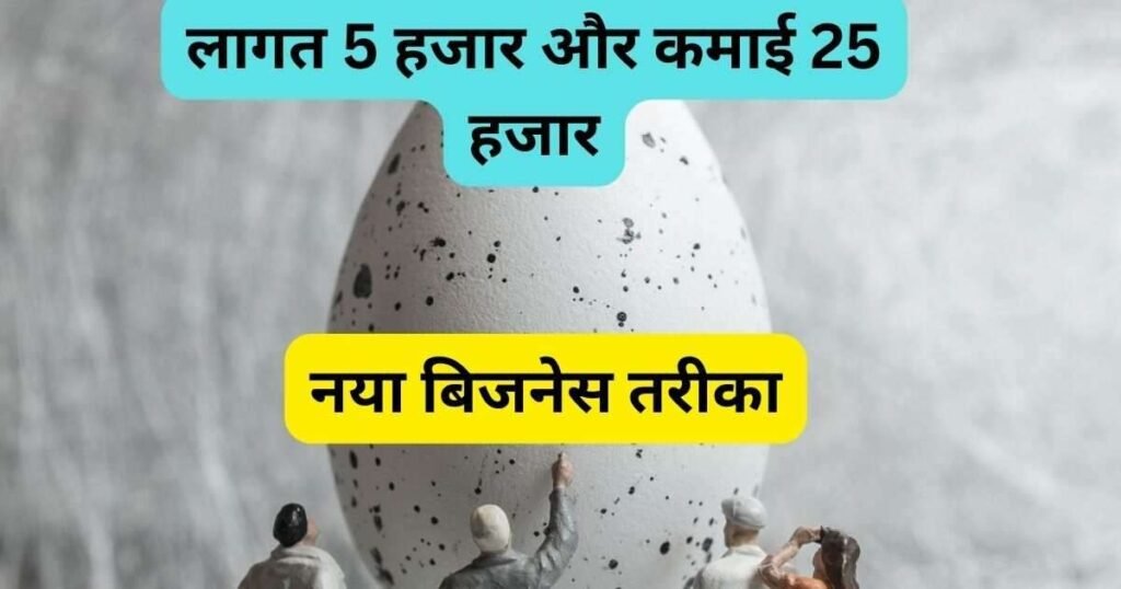 मुर्गी के अंडे का बिजनेस का नया तरीका