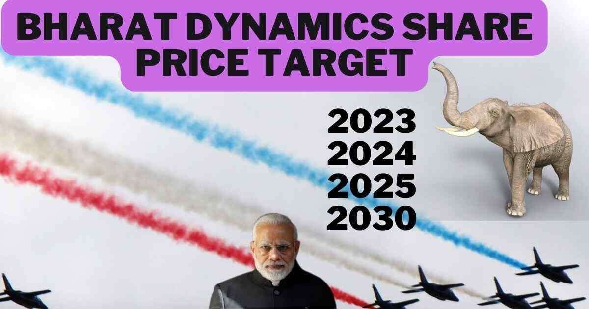 bharat dynamics share price target 2023,2024,2025,2030 तक क्या हो सकते है। bdl share price की विस्तार से जानकारी