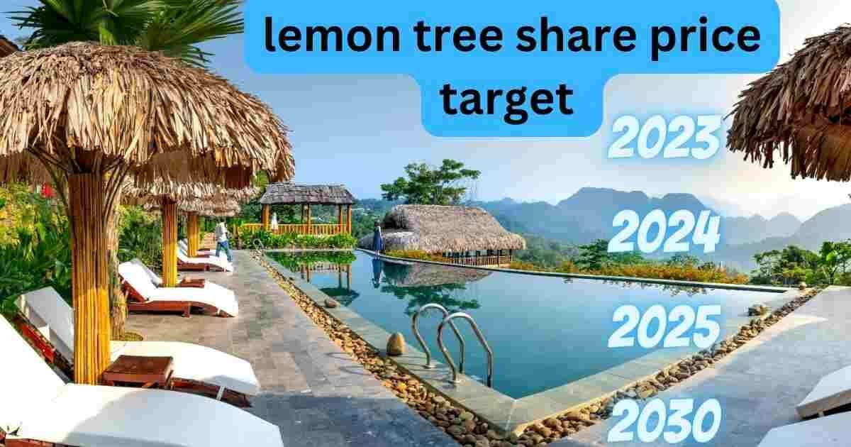 lemon tree share price target 2023,2024,2025,2030 तक क्या हो सकते है