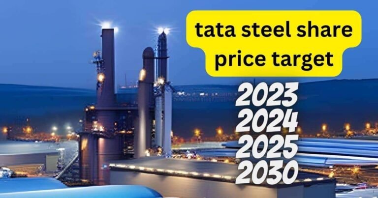 tata steel share price target 2023,2024,2025,2030 तक की जानकारी। टाटा स्टील शेयर की विस्तार से जानकारी