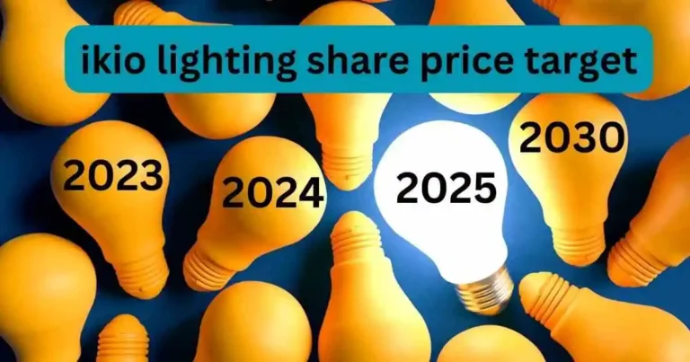 ikio lighting share price target 2023,2024,2025,2030 तक बड़िया रिटर्न के मौके