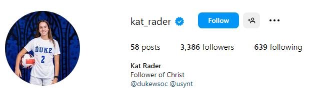 Kat Rader Instagram