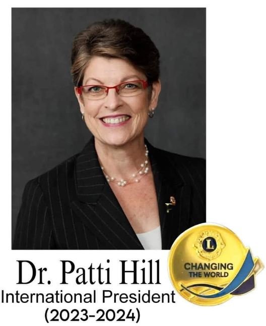 dr patti hill is a lions international president