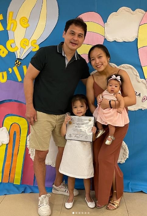 aleia aielle aguilar with her family
