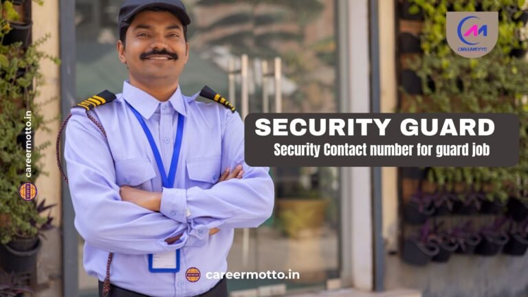 Security Guard Jobs Contact Number